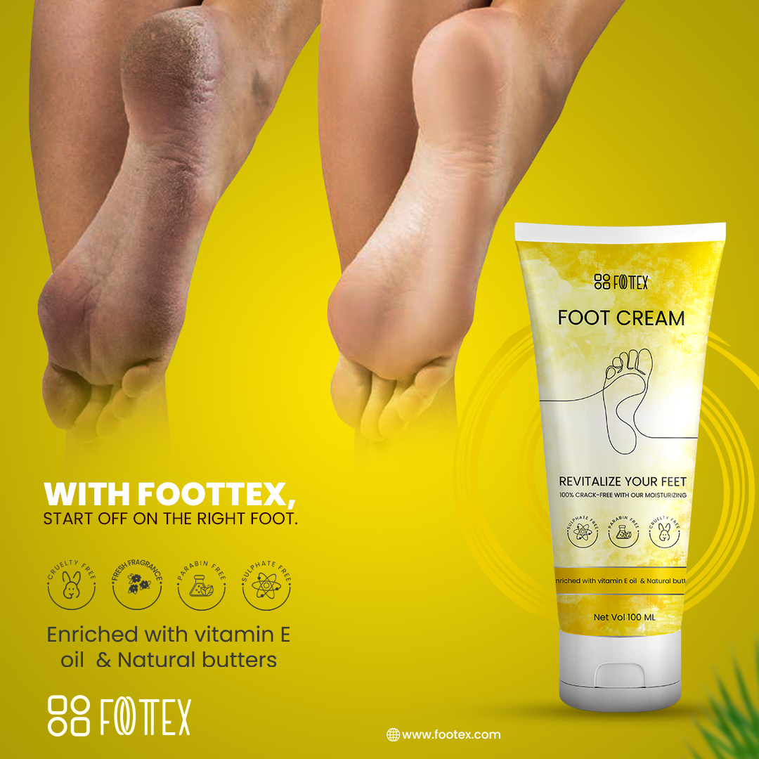 Foottex Foot Cream For Cracked Heels And Dry Skin