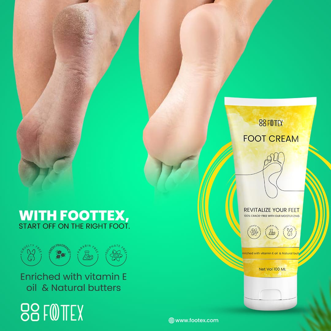 Foottex Foot Cream For Cracked Heels And Dry Skin