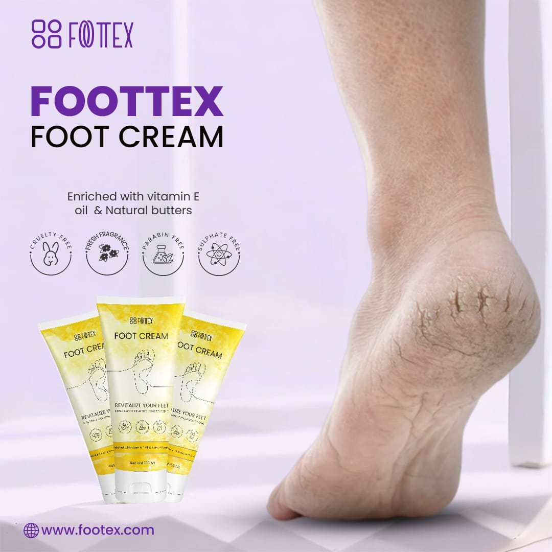 Foottex Foot Cream For Cracked Heels And Dry Skin